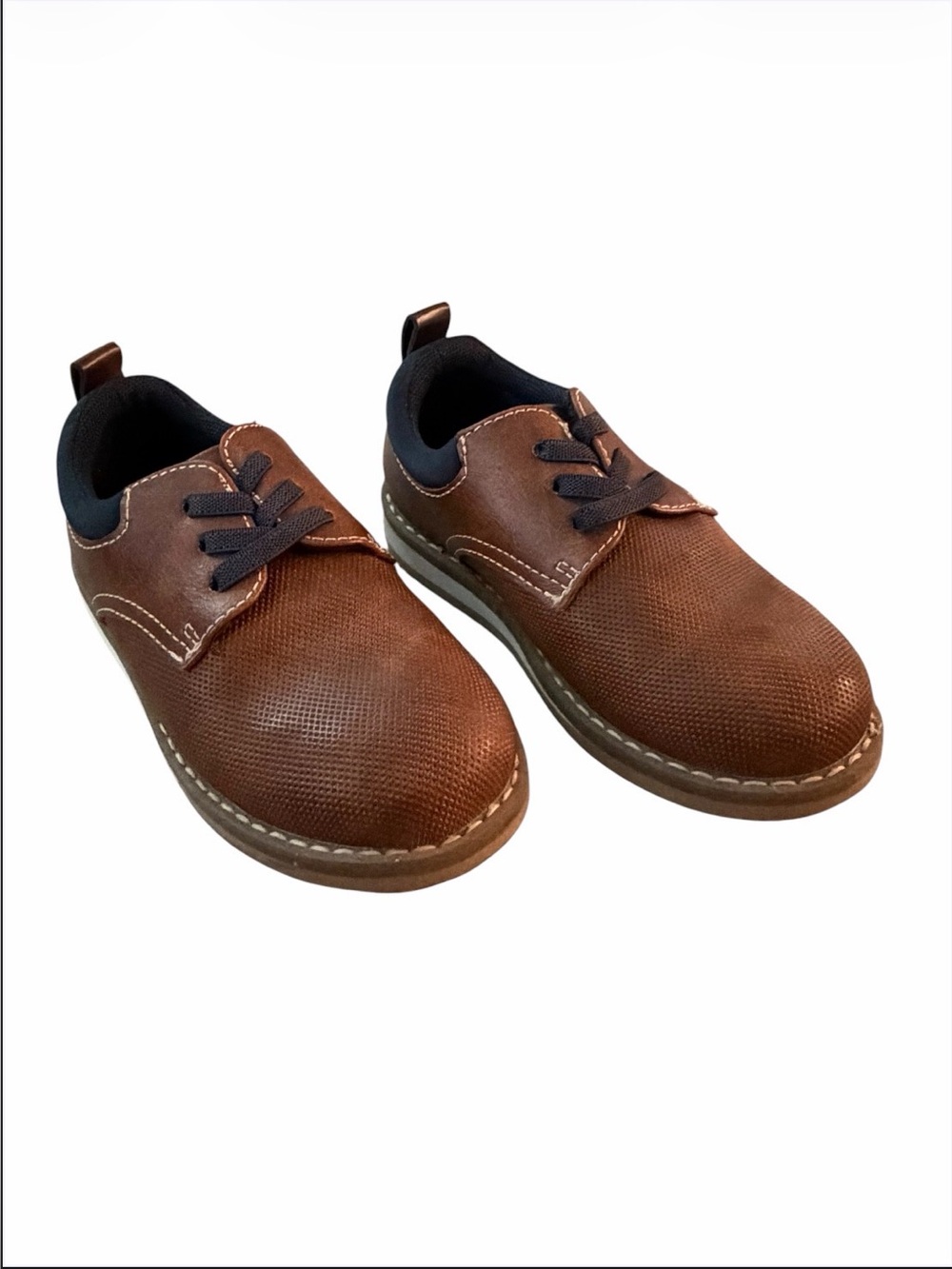 Thereabouts Brown Toddler Boys Lil Mackem Oxford Shoes Size 10M
